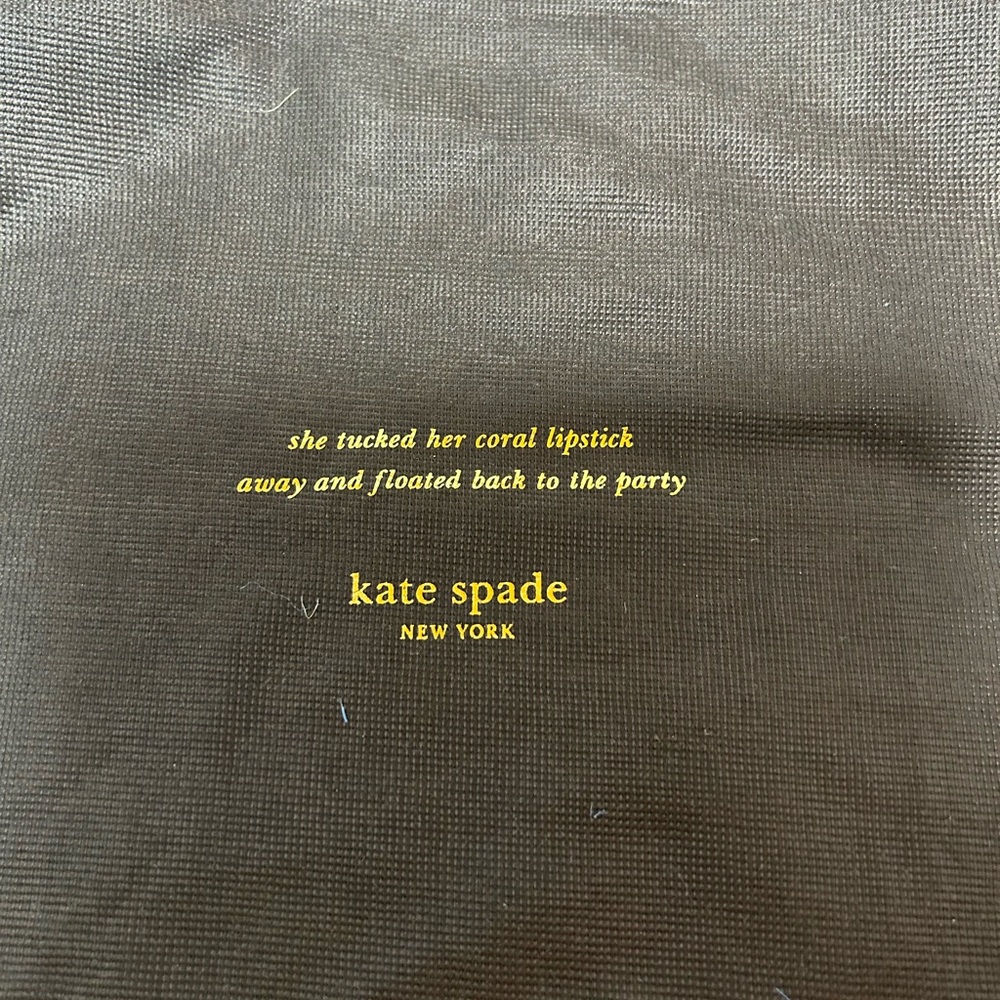Kate Spade dust bag 13 1/2x 11 1/2